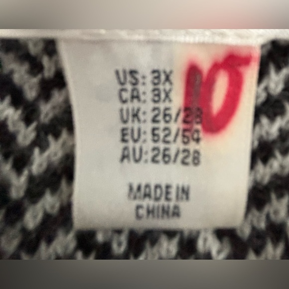 MAX STUDIO WOMAN | wool blend long cardigan sweater. Size: 3XL - Picture 11 of 11